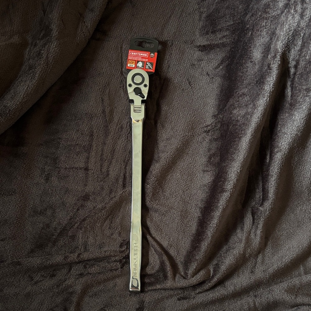 Craftsman 1/2 inch Long Handle Flex Head Ratchet New